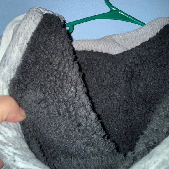 Vintage Hollister SHERPA lined Hoodie Womens Small - Picture 5 of 6